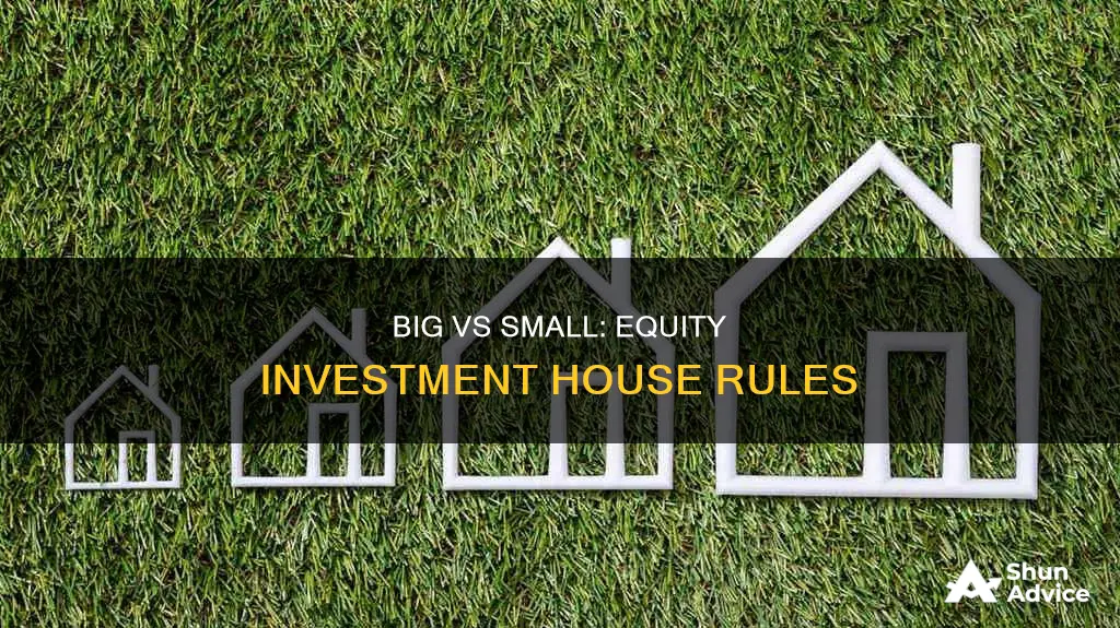 when investing for equity big or small houses