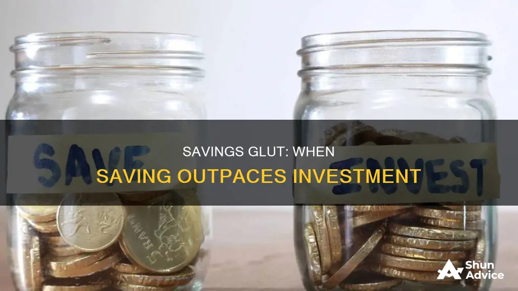 when planned saving exceeds planned investment