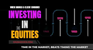 Equities: When Should Clients Take the Plunge?