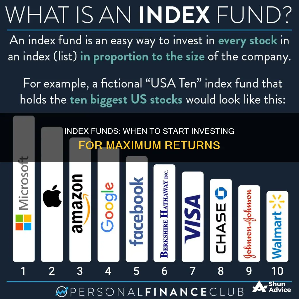 when should ine start investing in index funds