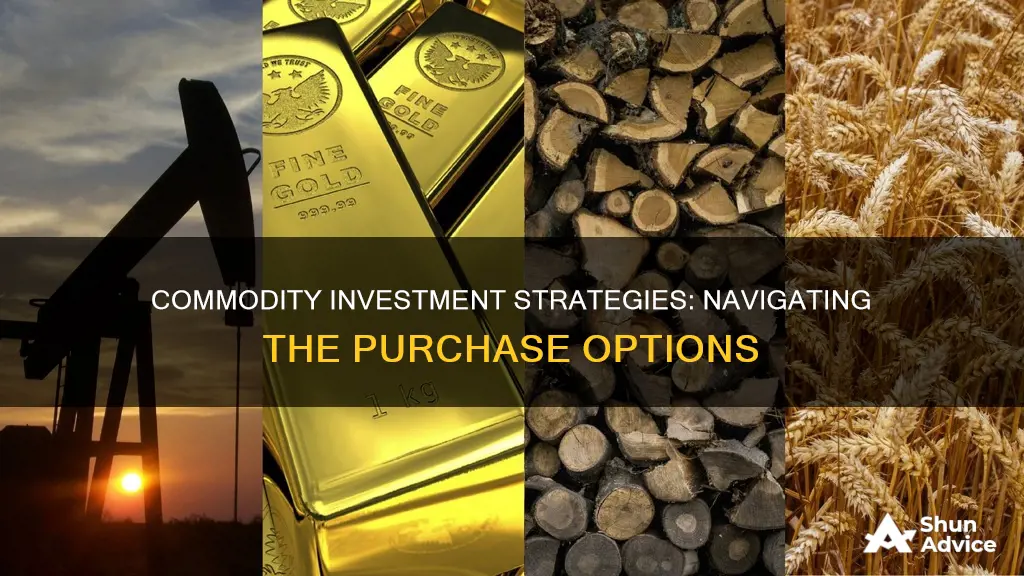 where and how to buy invest in commodities