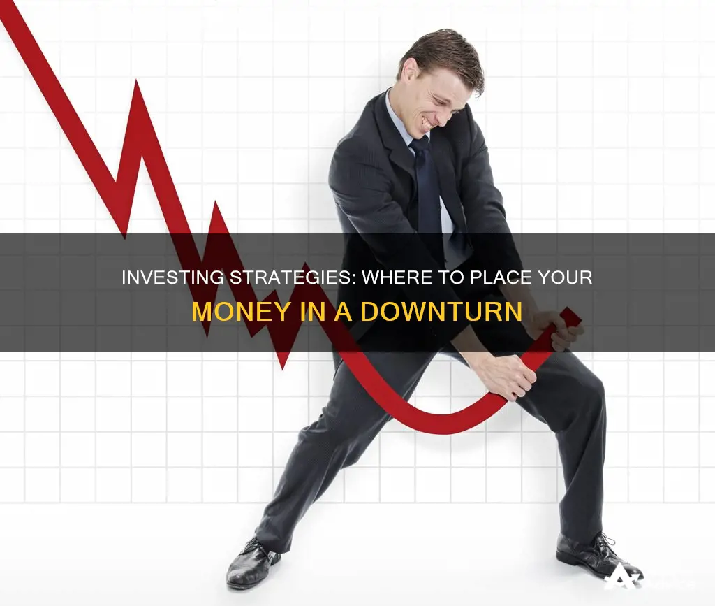 where do people place their investments in a downturn