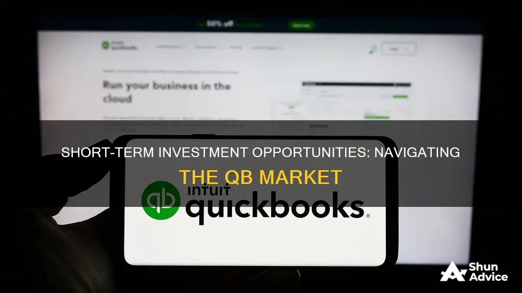 where do you find short term investments in qb