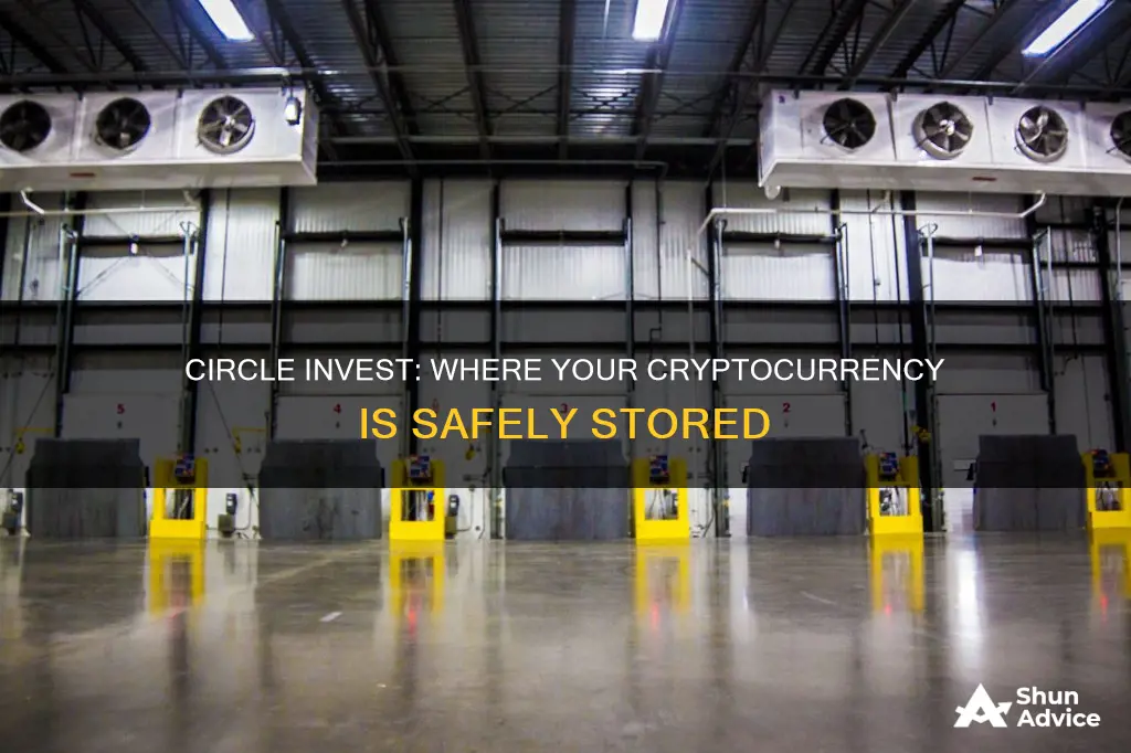 where does circle invest store the cryptocurrency