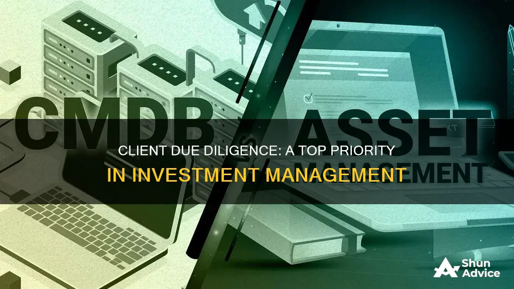 where does client due diligence rank in investment management