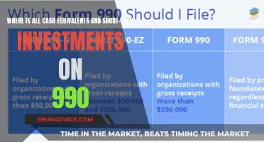 Uncovering the Mystery: Cash Equivalents and Short-Term Investments on Form 990