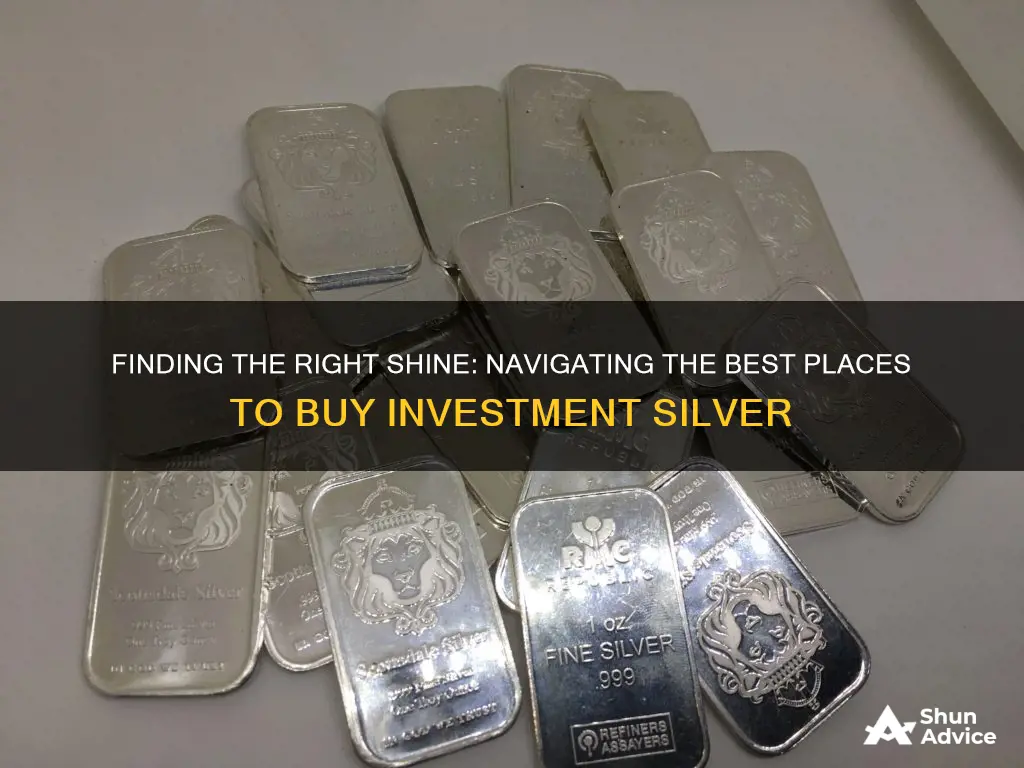 where to buy investment silver