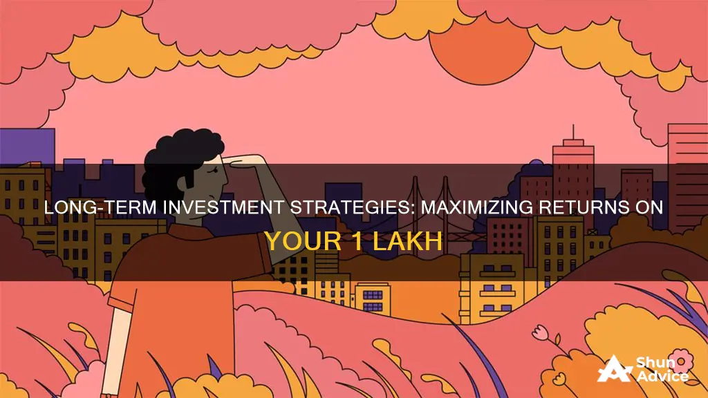 where to invest 1 lakh for long term