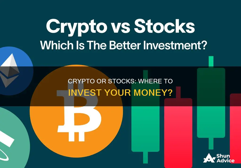 where to invest crypto or stocks