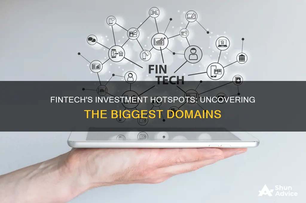 which fintech domain is the largest in terms of investments