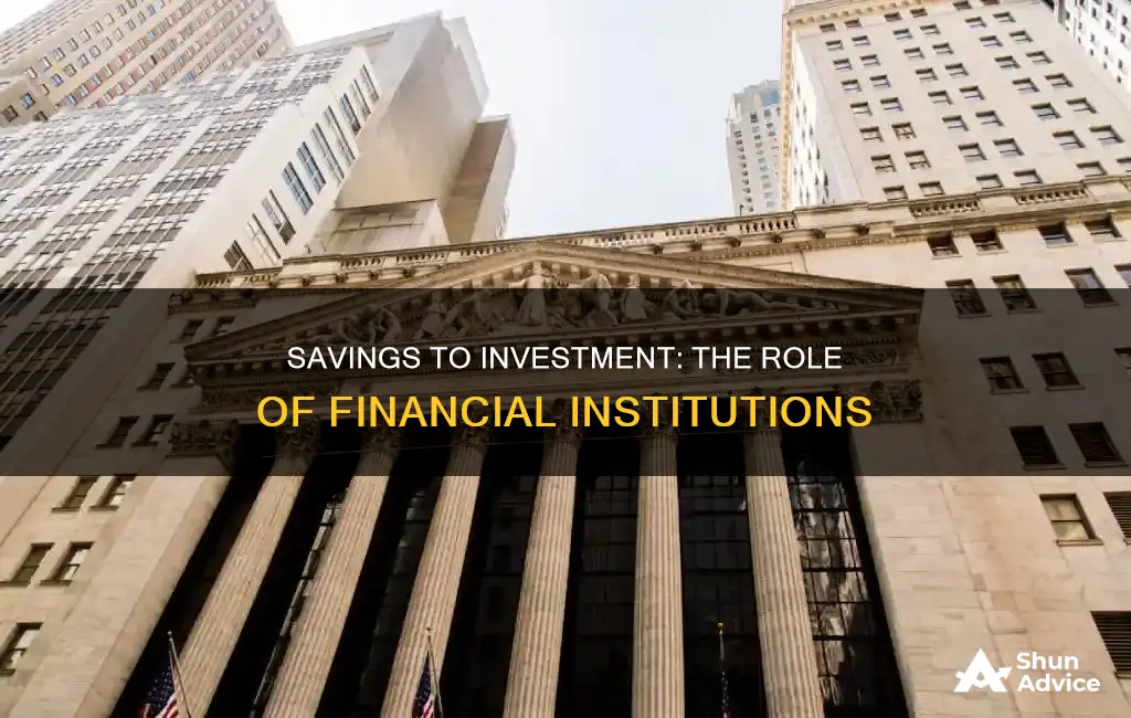 which institution is important in channeling savings into investment