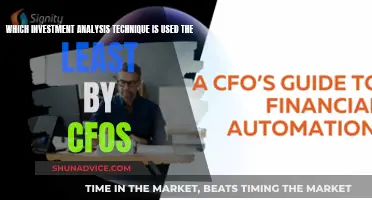 Least Preferred Investment Analysis Techniques by CFOs