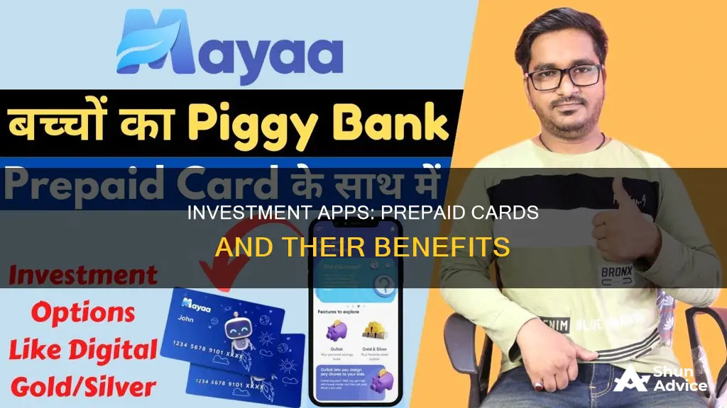 which investment app use prepaid cards