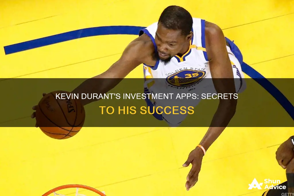 which investment apps does kevin durant use