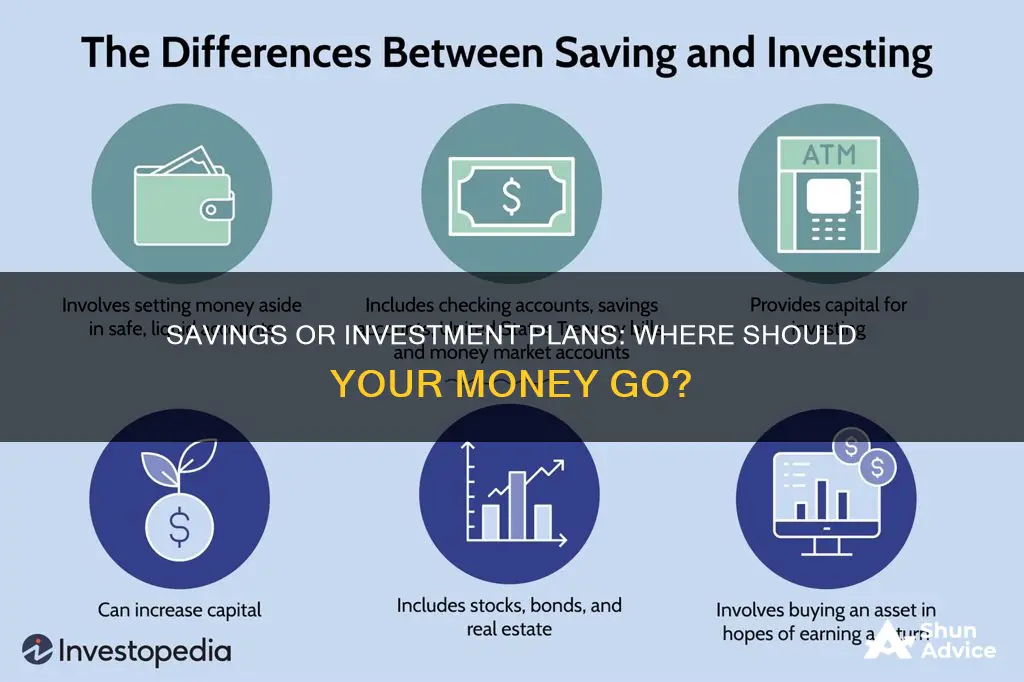 which is better guaranteed savings plan or investment plan