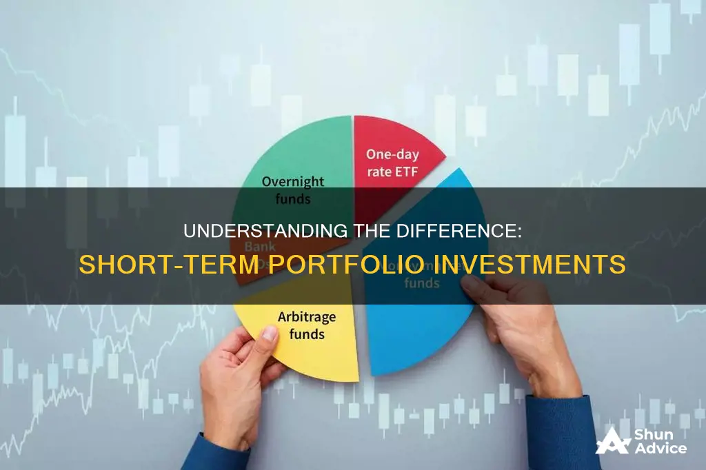 which of the following is considered a short-term portfolio investment