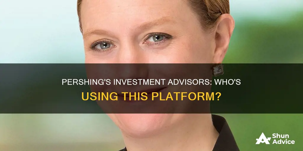 which registered investment advisors use pershing