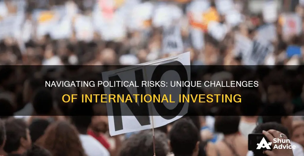 which risk is unique to investing internationally in less-developed countires