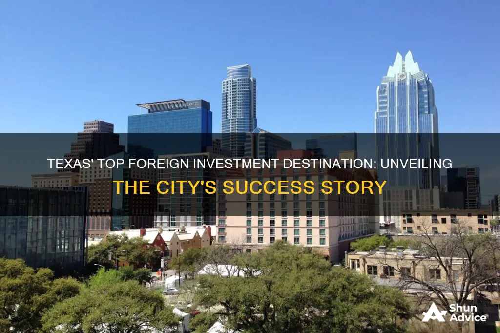 which texas city got the biggest amount of foreign investment