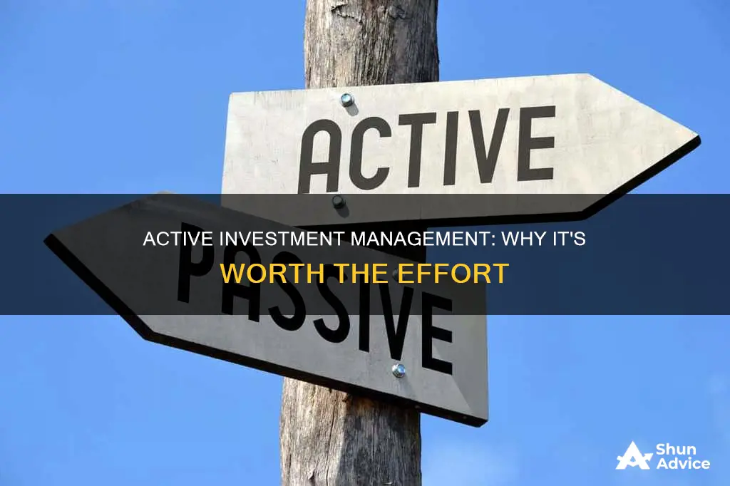 why active investment management