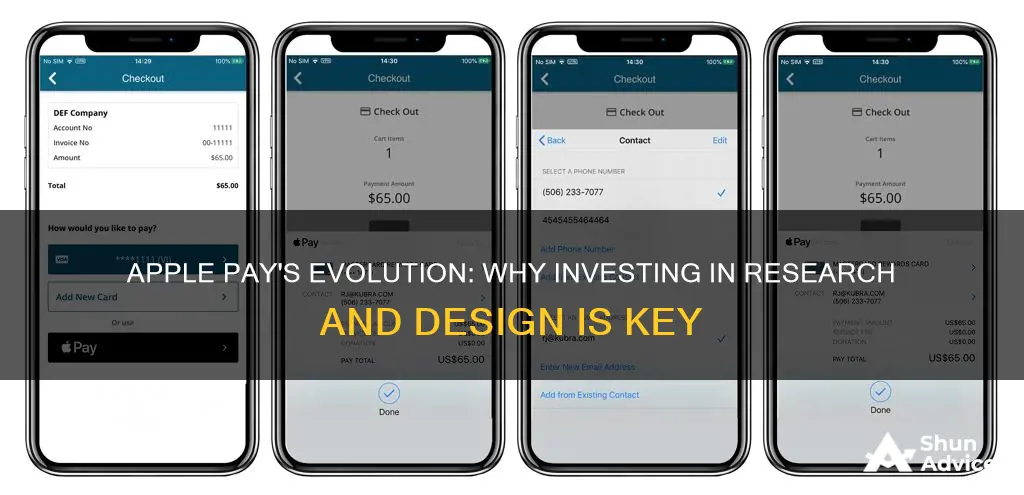 why apple pay should invest more in research and design