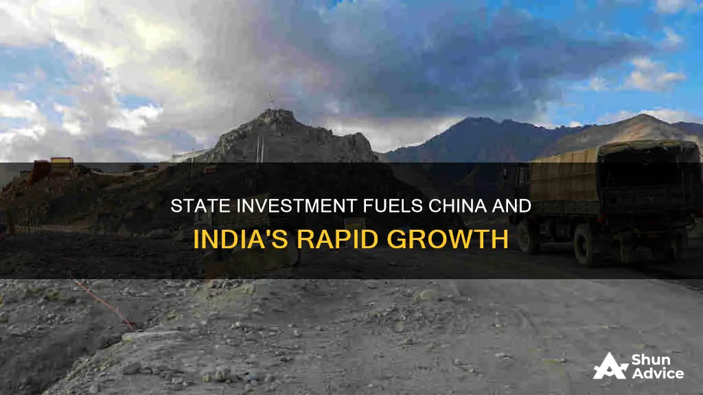 why are china and india growing so fast state investment