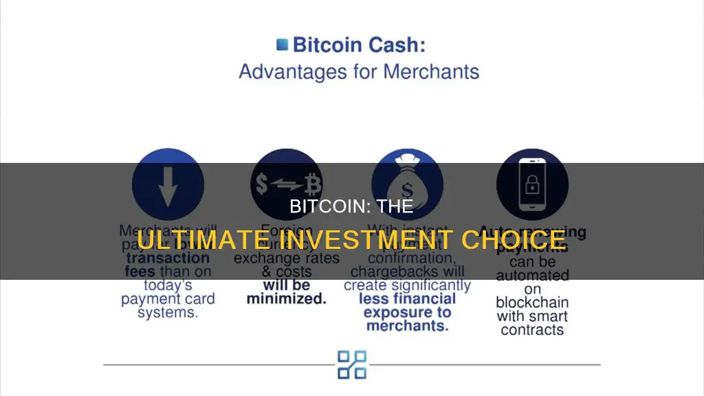 why bitcoin is the best investment