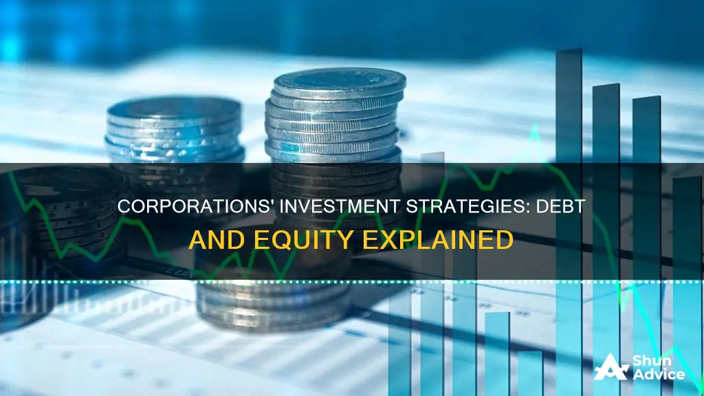 why corporations invest in debt and equity securities