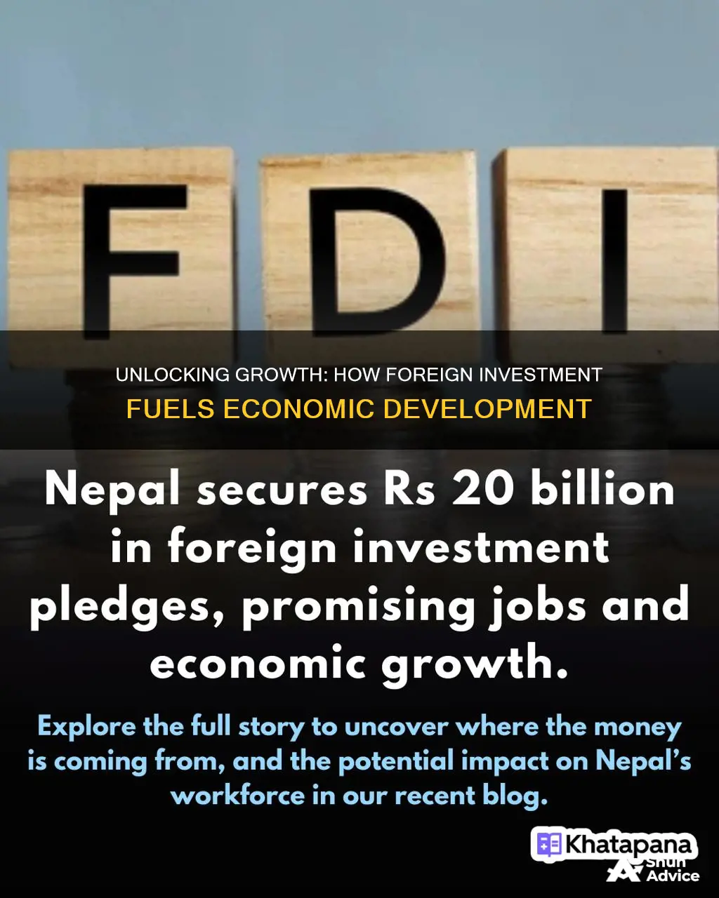 why foreign investment is needed for economic development