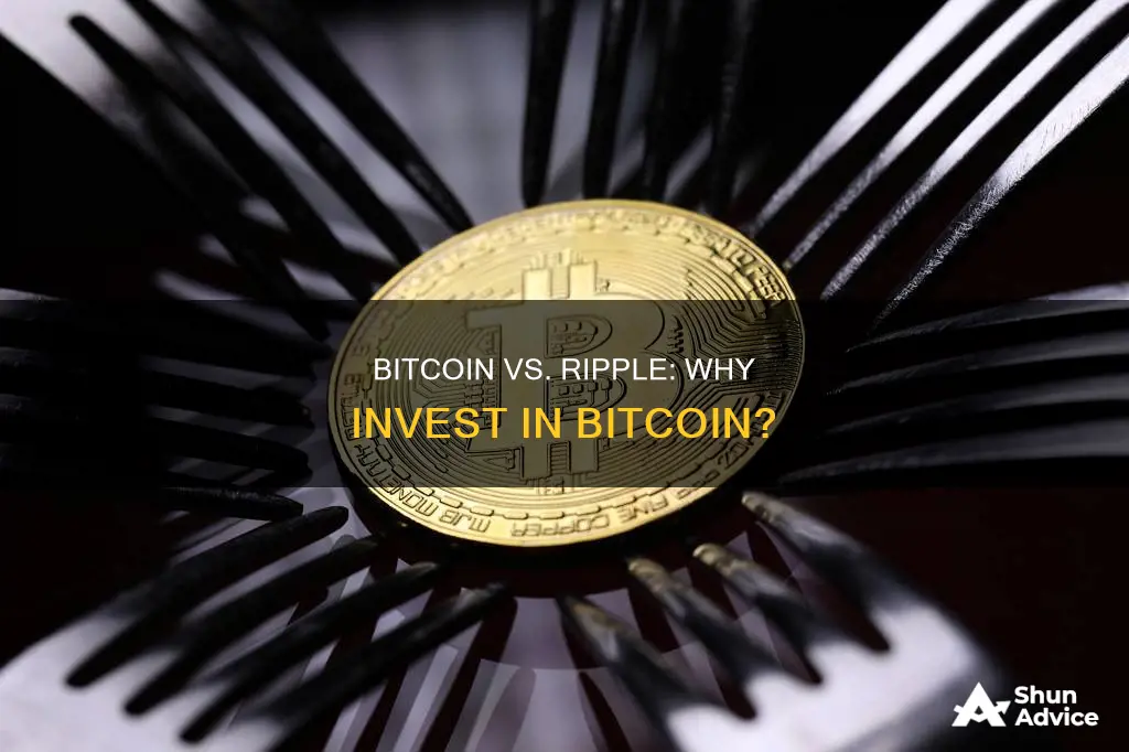 why invest in bitcoin when ripple cheaper