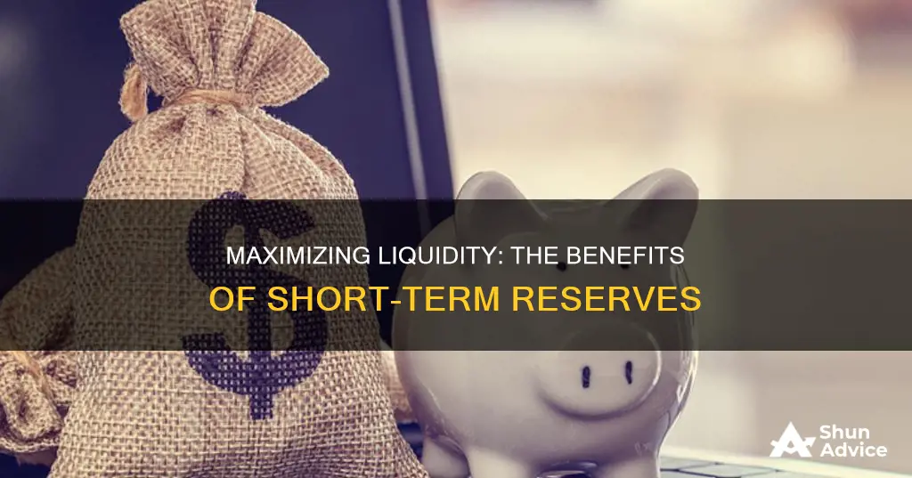 why invest in short term reserves