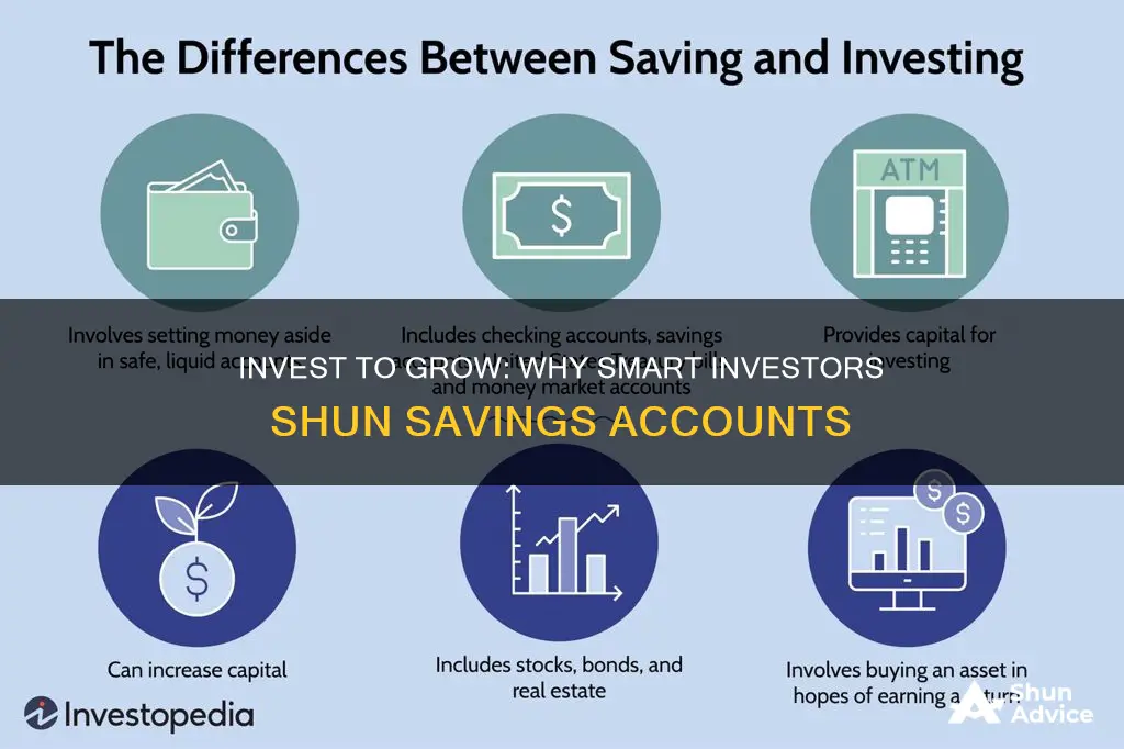 why invest instead of saving