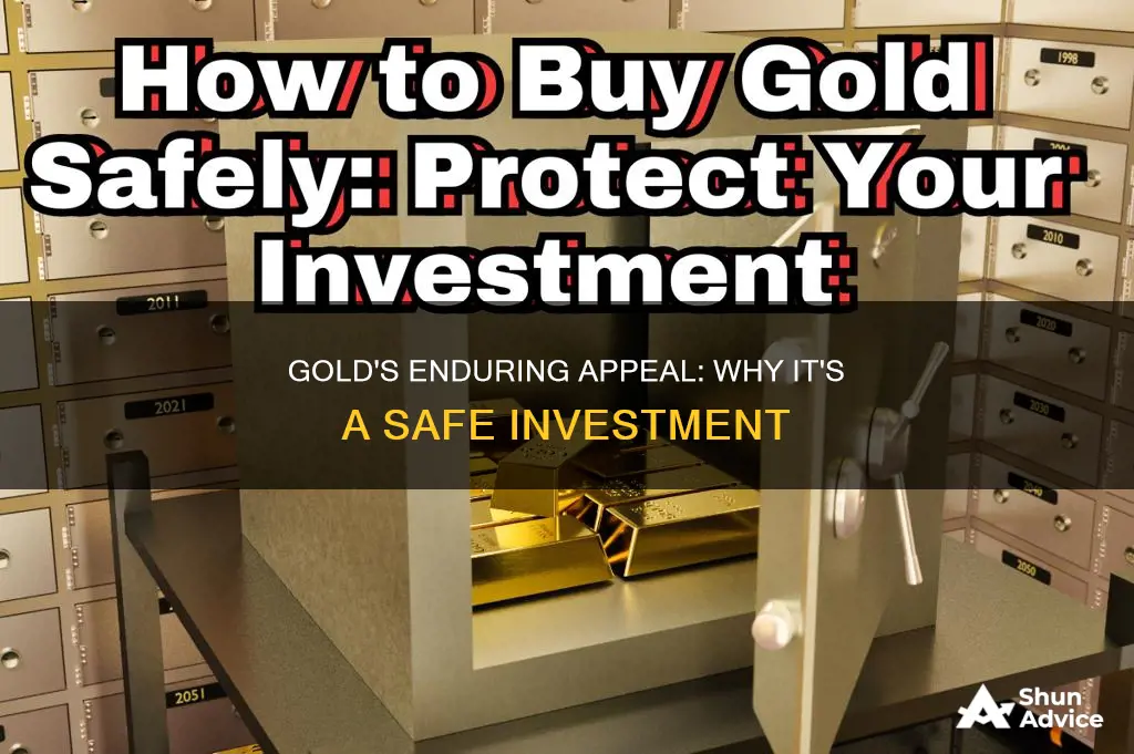 why is gold a safe investment