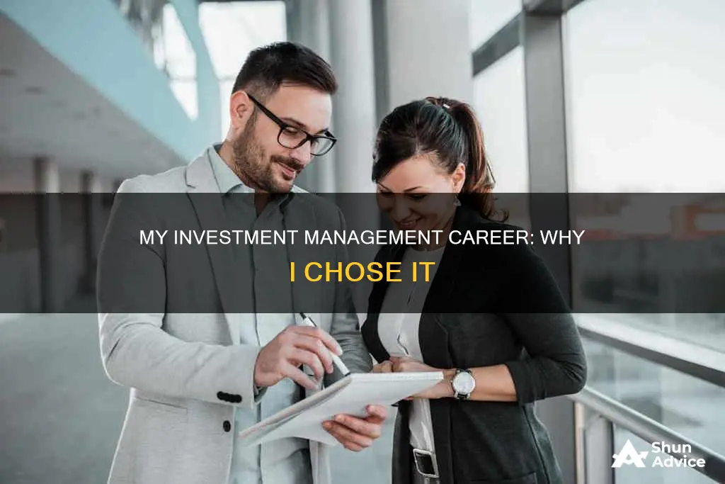 why iwork in investment management