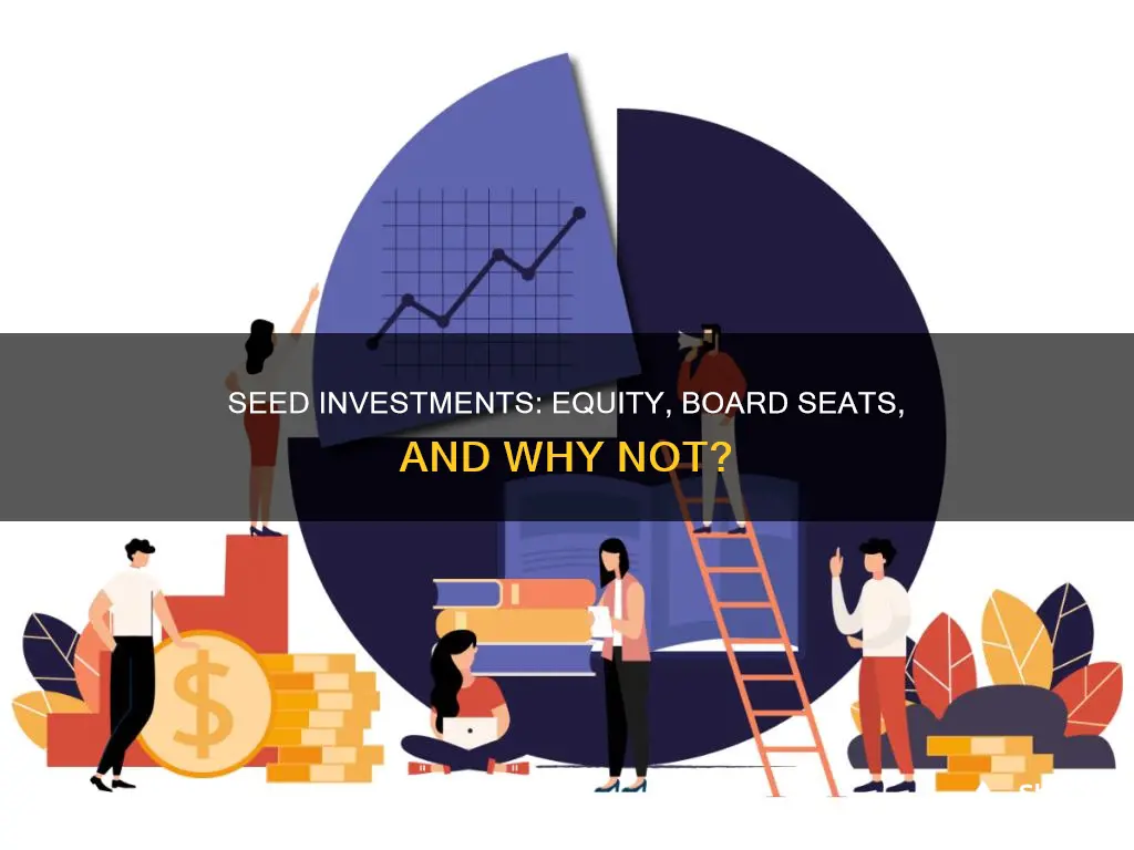 why not give equity and board seat in seed investments