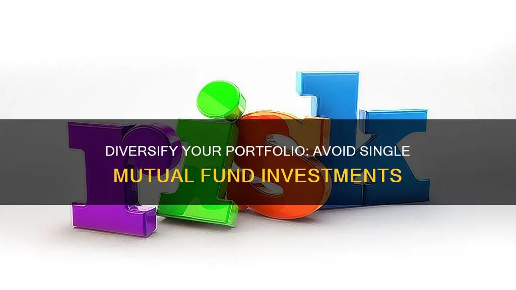 why not to invest in one mutual fund