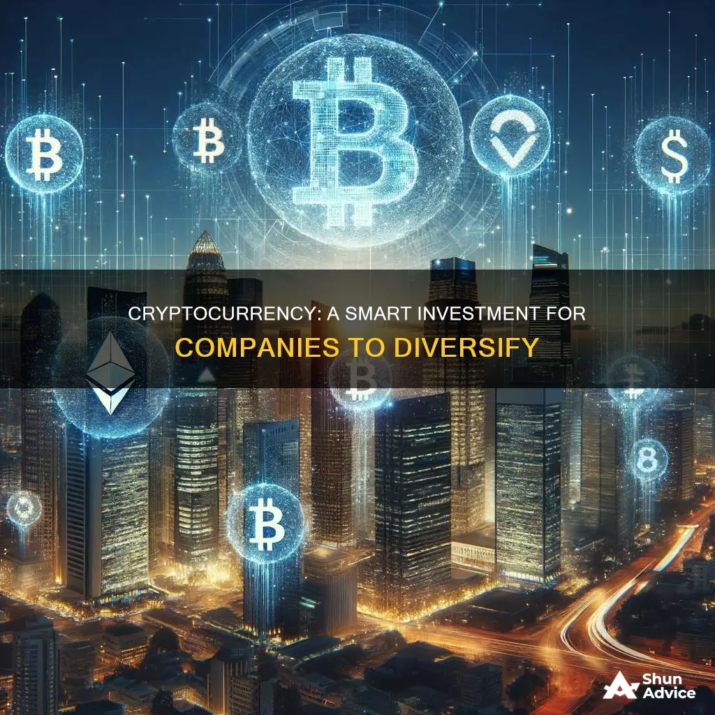 why should a company invest in cryptocurrency