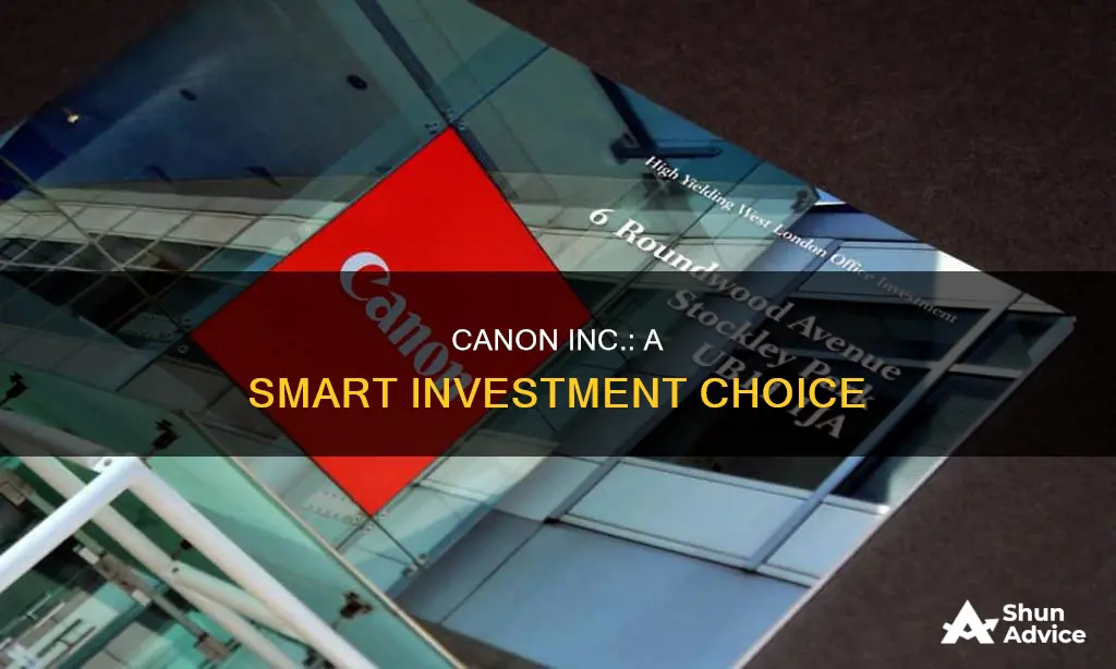 why should people invest in canon inc