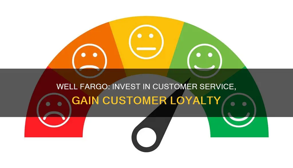 why should well fargo make invest in customer service