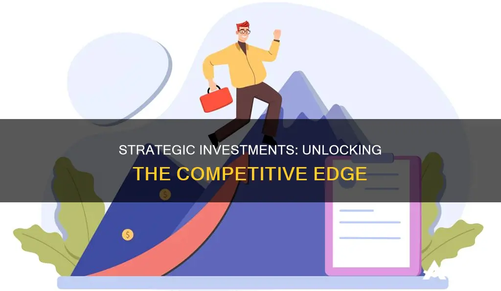 why will these investments give the enterprise a competitive edge