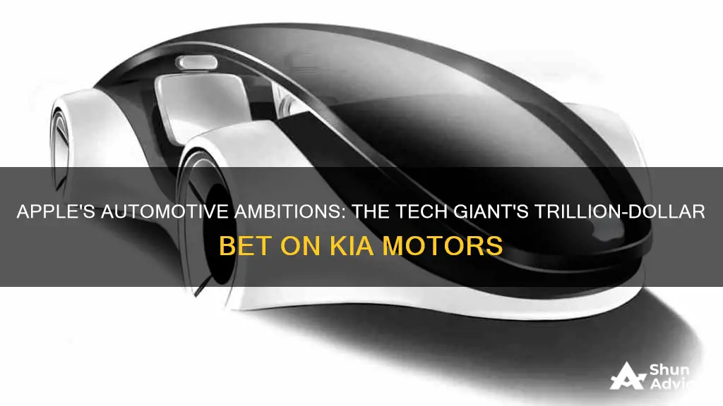 will apple car invest billion kia