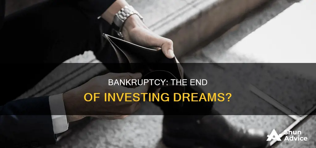 will bankruptcy prevent investing