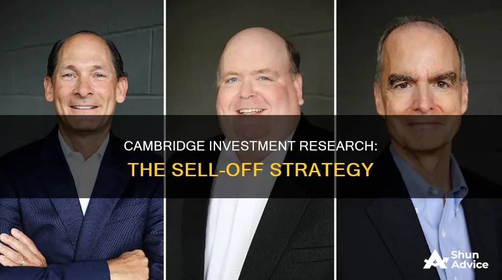 will cambridge investment research ever sell its bd