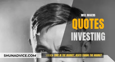 Will Rogers' Investing Wisdom: Timeless Quotes, Timeless Lessons