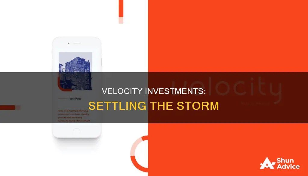 will velocity investments settle