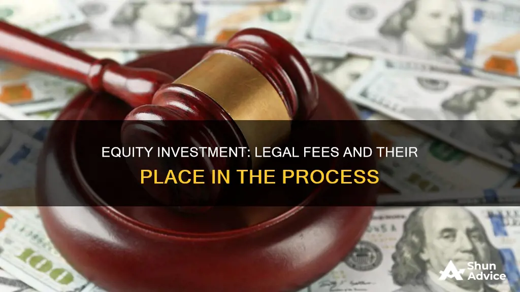 would legal fees go into equity investment